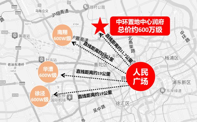 j9com九游会宝山中环置地中心润府官方售楼处发布：中环旁南大TOD(图12)